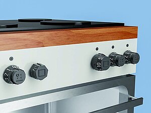 Amaturenbrett von Herd